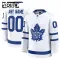 Fanatics Toronto Maple Leafs Personalisiert 24/25 Away Premium Trikot - Kinder (Weiss)