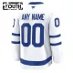 Fanatics Toronto Maple Leafs Personalisiert 24/25 Away Premium Trikot - Kinder (Weiss)