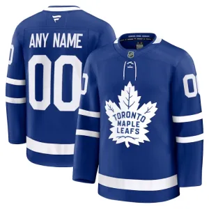 Fanatics Toronto Maple Leafs Personalisiert 24/25 Home Premium Trikot - Herren (Blau)