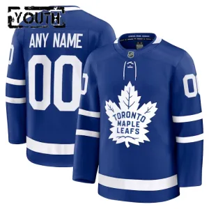 Fanatics Toronto Maple Leafs Personalisiert 24/25 Home Premium Trikot - Kinder (Blau)