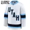 Fanatics Utah Hockey Club Personalisiert 24/25 Away Premium Trikot - Kinder (Weiss)