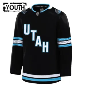 Fanatics Utah Hockey Club Personalisiert 24/25 Home Premium Trikot - Kinder (Schwarz) Fanatics Utah Hockey Club Personalisiert 24/25 Home Premium Trikot - Kinder (Schwarz)
