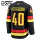Fanatics Vancouver Canucks Elias Pettersson 24/25 Alternate Premium Trikot - Kinder (Schwarz)