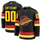 Fanatics Vancouver Canucks Personalisiert 24/25 Alternate Premium Trikot - Herren (Schwarz)
