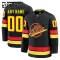 Fanatics Vancouver Canucks Personalisiert 24/25 Alternate Premium Trikot - Kinder (Schwarz)
