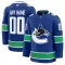 Fanatics Vancouver Canucks Personalisiert 24/25 Home Premium Trikot - Herren (Blau)