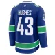 Fanatics Vancouver Canucks Quinn Hughes 24/25 Home Premium Trikot - Herren (Blau)