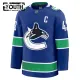 Fanatics Vancouver Canucks Quinn Hughes 24/25 Home Premium Trikot - Kinder (Blau)