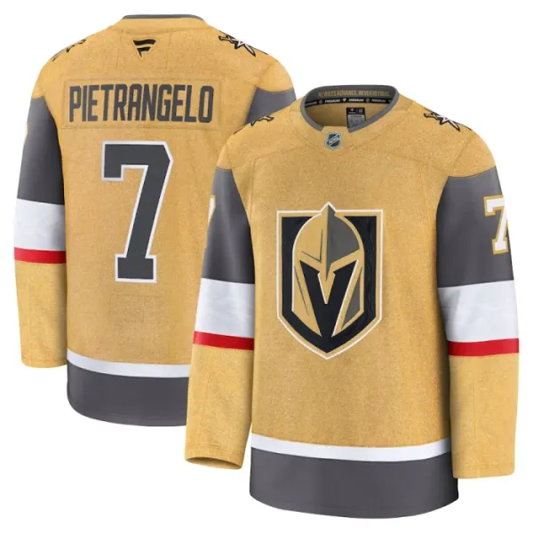 Fanatics Vegas Golden Knights Alex Pietrangelo 24/25 Home Premium Trikot - Herren Fanatics Vegas Golden Knights Alex Pietrangelo 24/25 Home Premium Trikot - Herren