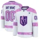 Fanatics Vegas Golden Knights Hockey Fights Cancer Personalisiert 24/25 Practice Trikot - Herren (Weiss) Fanatics Vegas Golden Knights Hockey Fights Cancer Personalisiert 24/25 Practice Trikot - Herren (Weiss)