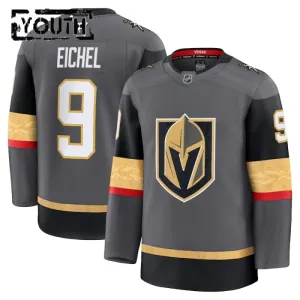 Fanatics Vegas Golden Knights Jack Eichel 24/25 Alternate Premium Trikot - Kinder (Grau)