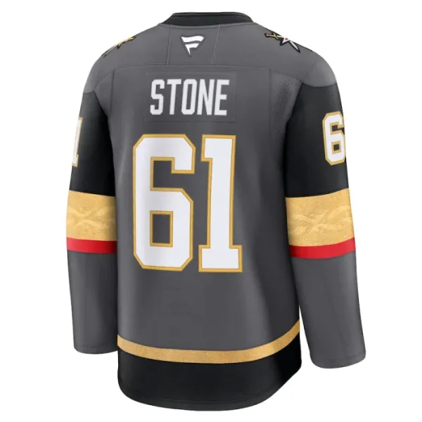 Fanatics Vegas Golden Knights Mark Stone 24/25 Alternate Premium Trikot - Herren (Grau)