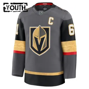 Fanatics Vegas Golden Knights Mark Stone 24/25 Alternate Premium Trikot - Kinder (Grau)