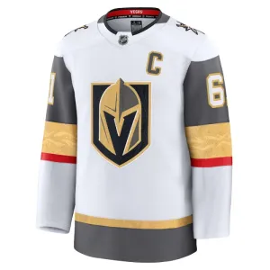 Fanatics Vegas Golden Knights Mark Stone 24/25 Away Premium Trikot - Herren (Weiss)