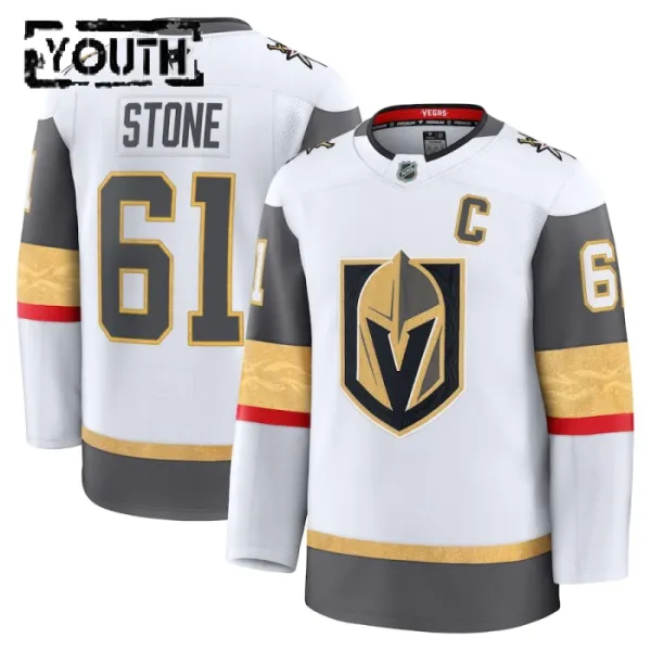 Fanatics Vegas Golden Knights Mark Stone 24/25 Away Premium Trikot - Kinder (Weiss) Fanatics Vegas Golden Knights Mark Stone 24/25 Away Premium Trikot - Kinder (Weiss)