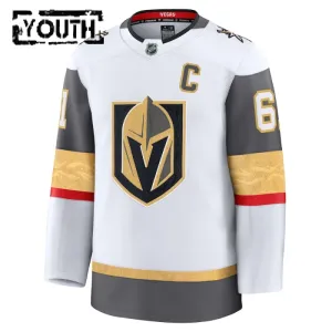Fanatics Vegas Golden Knights Mark Stone 24/25 Away Premium Trikot - Kinder (Weiss)