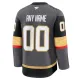 Fanatics Vegas Golden Knights Personalisiert 24/25 Alternate Premium Trikot - Herren (Grau)