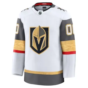 Fanatics Vegas Golden Knights Personalisiert 24/25 Away Premium Trikot - Herren (Weiss)