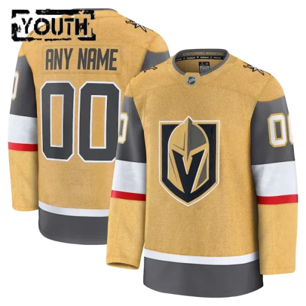 Fanatics Vegas Golden Knights Personalisiert 24/25 Home Premium Trikot - Kinder Fanatics Vegas Golden Knights Personalisiert 24/25 Home Premium Trikot - Kinder