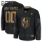 Fanatics Vegas Golden Knights Personalisiert 24/25 Military Appreciation Practice Trikot - Kinder (Schwarz)