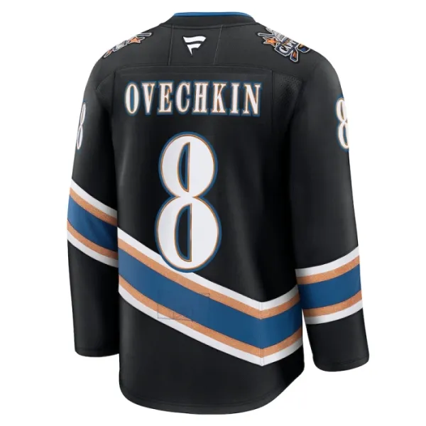 Fanatics Washington Capitals Alexander Ovechkin 24/25 Alternate Premium Trikot - Herren (Schwarz)