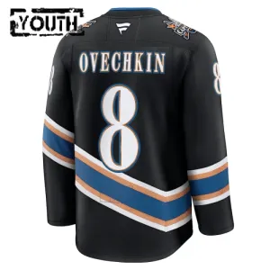 Fanatics Washington Capitals Alexander Ovechkin 24/25 Alternate Premium Trikot - Kinder (Schwarz)