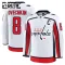 Fanatics Washington Capitals Alexander Ovechkin 24/25 Away Premium Trikot - Kinder (Weiss)