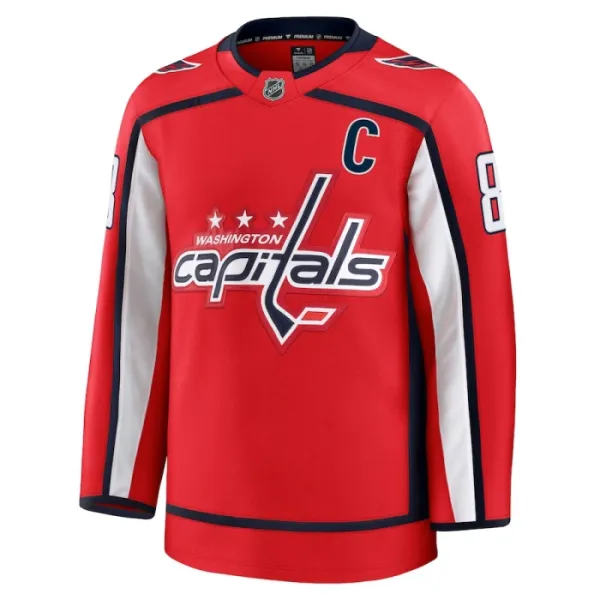 Fanatics Washington Capitals Alexander Ovechkin 24/25 Home Premium Trikot - Herren (Rot)