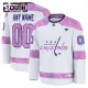 Fanatics Washington Capitals Hockey Fights Cancer Personalisiert 24/25 Practice Trikot - Kinder (Weiss) Fanatics Washington Capitals Hockey Fights Cancer Personalisiert 24/25 Practice Trikot - Kinder (Weiss)