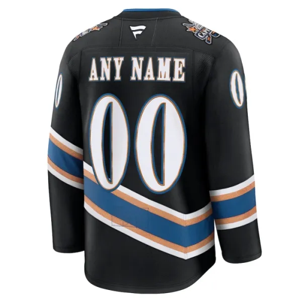 Fanatics Washington Capitals Personalisiert 24/25 Alternate Premium Trikot - Herren (Schwarz)