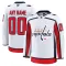 Fanatics Washington Capitals Personalisiert 24/25 Away Premium Trikot - Herren (Weiss)