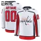 Fanatics Washington Capitals Personalisiert 24/25 Away Premium Trikot - Kinder (Weiss)