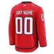 Fanatics Washington Capitals Personalisiert 24/25 Home Premium Trikot - Herren (Rot)