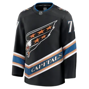 Fanatics Washington Capitals TJ Oshie 24/25 Alternate Premium Trikot - Herren (Schwarz)