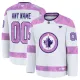 Fanatics Winnipeg Jets Hockey Fights Cancer Personalisiert 24/25 Practice Trikot - Herren (Weiss) Fanatics Winnipeg Jets Hockey Fights Cancer Personalisiert 24/25 Practice Trikot - Herren (Weiss)