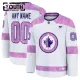 Fanatics Winnipeg Jets Hockey Fights Cancer Personalisiert 24/25 Practice Trikot - Kinder (Weiss) Fanatics Winnipeg Jets Hockey Fights Cancer Personalisiert 24/25 Practice Trikot - Kinder (Weiss)