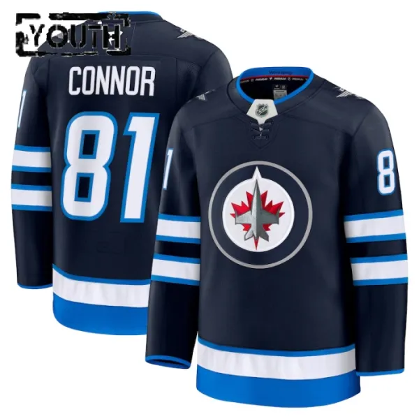 Fanatics Winnipeg Jets Kyle Connor 24/25 Home Premium Trikot - Kinder (Navy) Fanatics Winnipeg Jets Kyle Connor 24/25 Home Premium Trikot - Kinder (Navy)