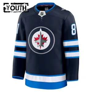 Fanatics Winnipeg Jets Kyle Connor 24/25 Home Premium Trikot - Kinder (Navy)