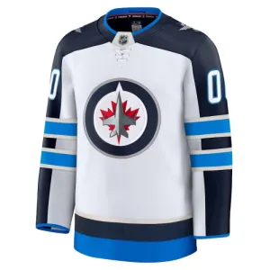 Fanatics Winnipeg Jets Personalisiert 24/25 Away Premium Trikot - Herren (Weiss)