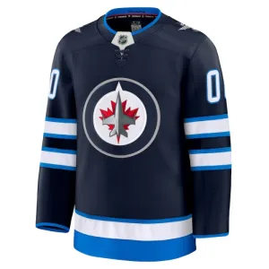 Fanatics Winnipeg Jets Personalisiert 24/25 Home Premium Trikot - Herren (Navy)
