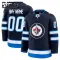 Fanatics Winnipeg Jets Personalisiert 24/25 Home Premium Trikot - Kinder (Navy)