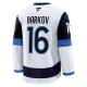 Fanatics Finnland 4 Nations Face Off Aleksander Barkov 2025 Premium Trikot - Herren (Weiss)