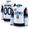 Fanatics Finnland 4 Nations Face Off Personalisiert 2025 Premium Trikot - Herren (Weiss)