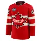 Fanatics Kanada 4 Nations Face Off Brad Marchand 2025 Premium Trikot - Herren (Rot)