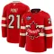 Fanatics Kanada 4 Nations Face Off Brayden Point 2025 Premium Trikot - Herren (Rot)
