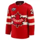 Fanatics Kanada 4 Nations Face Off Brayden Point 2025 Premium Trikot - Herren (Rot)