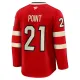 Fanatics Kanada 4 Nations Face Off Brayden Point 2025 Premium Trikot - Herren (Rot)