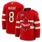Fanatics Kanada 4 Nations Face Off Cale Makar 2025 Premium Trikot - Herren (Rot)