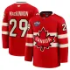 Fanatics Kanada 4 Nations Face Off Nathan Mackinnon 2025 Premium Trikot - Herren (Rot) Fanatics Kanada 4 Nations Face Off Nathan Mackinnon 2025 Premium Trikot - Herren (Rot)