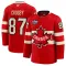 Fanatics Kanada 4 Nations Face Off Sidney Crosby 2025 Premium Trikot - Herren (Rot)